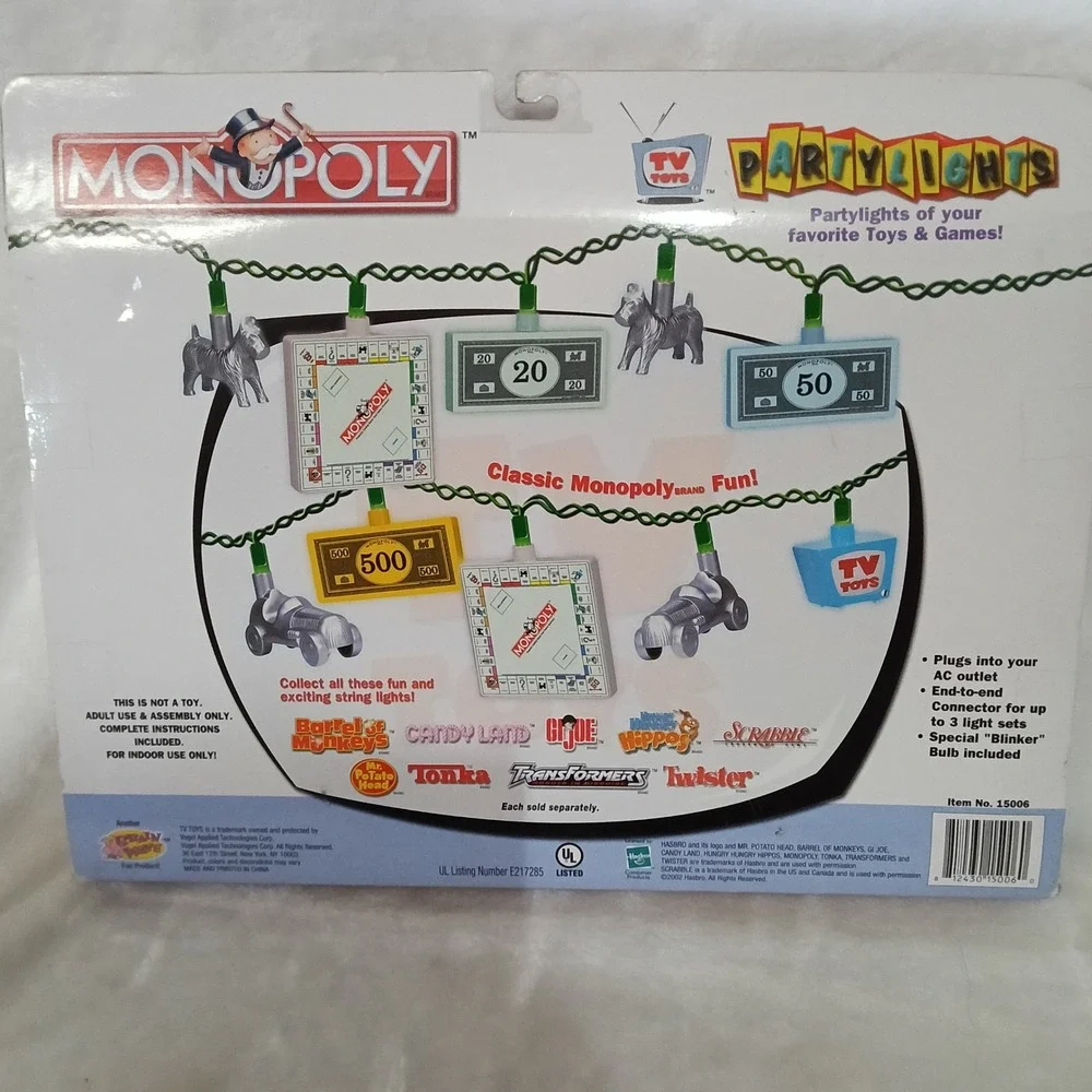TV Toys monopoly party